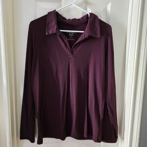 Torrid Long Sleeve Polo